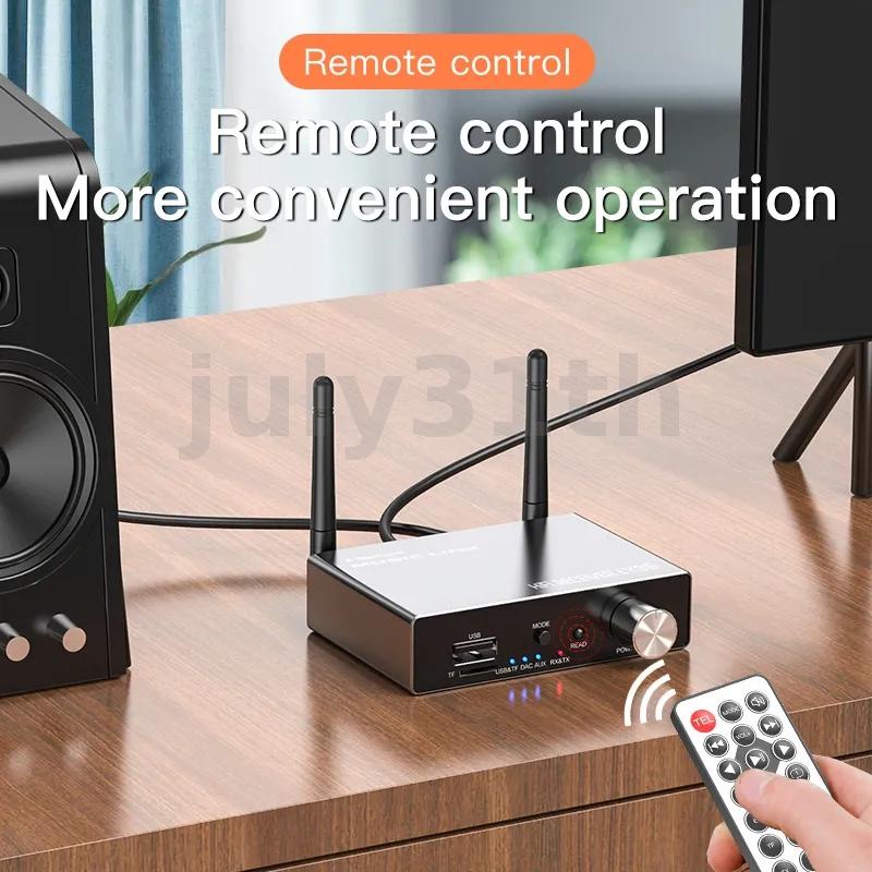 Optical Fiber Coaxial bluetooth 5.3 Receiver Transmitter Audio Digital