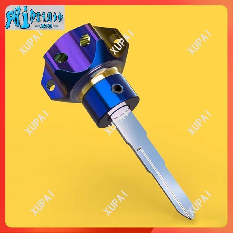 RTO Universal CNC Key Bit Hexagon Key Tip Motorcycle Key Head Cover