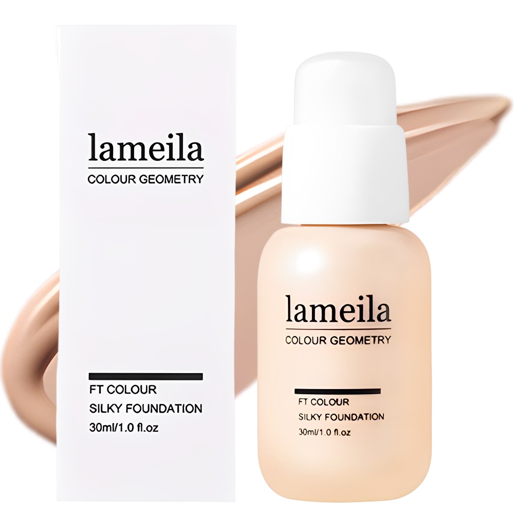 Lameila Matte Oil Control Concealer Foundation Cream,New 30ml Long ...