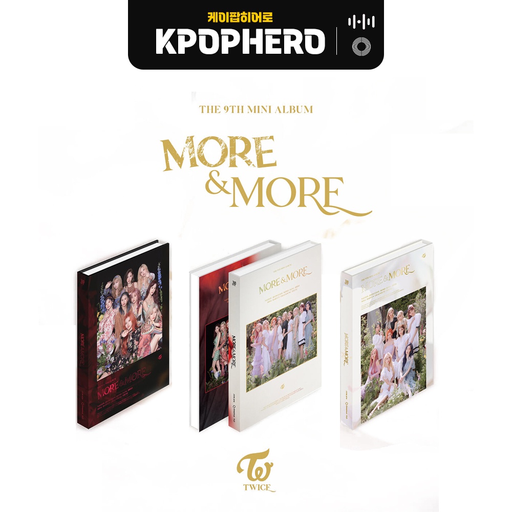 TWICE - MORE & MORE [9th Mini Album] | Shopee Philippines