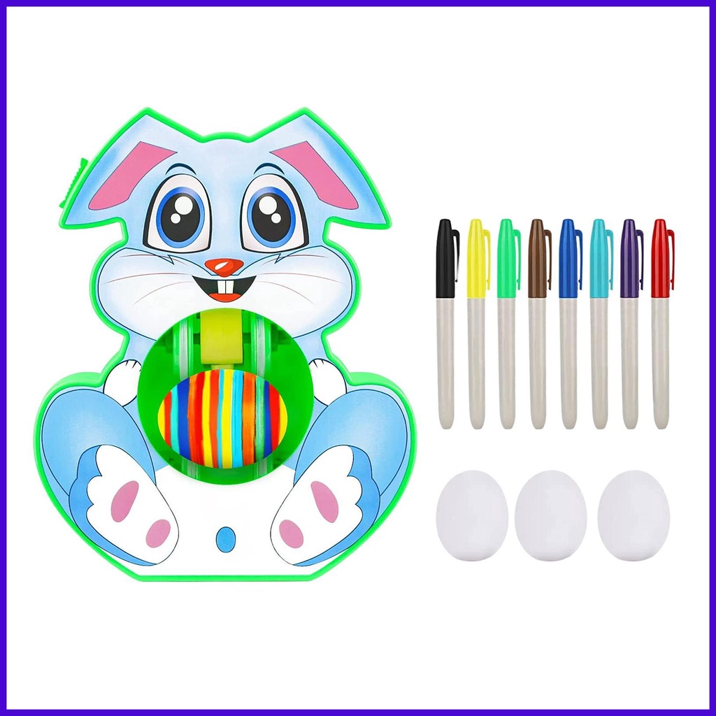 Easter Egg Spinner Easter Egg Decorator Kit Includes Bunny Easter Egg ...