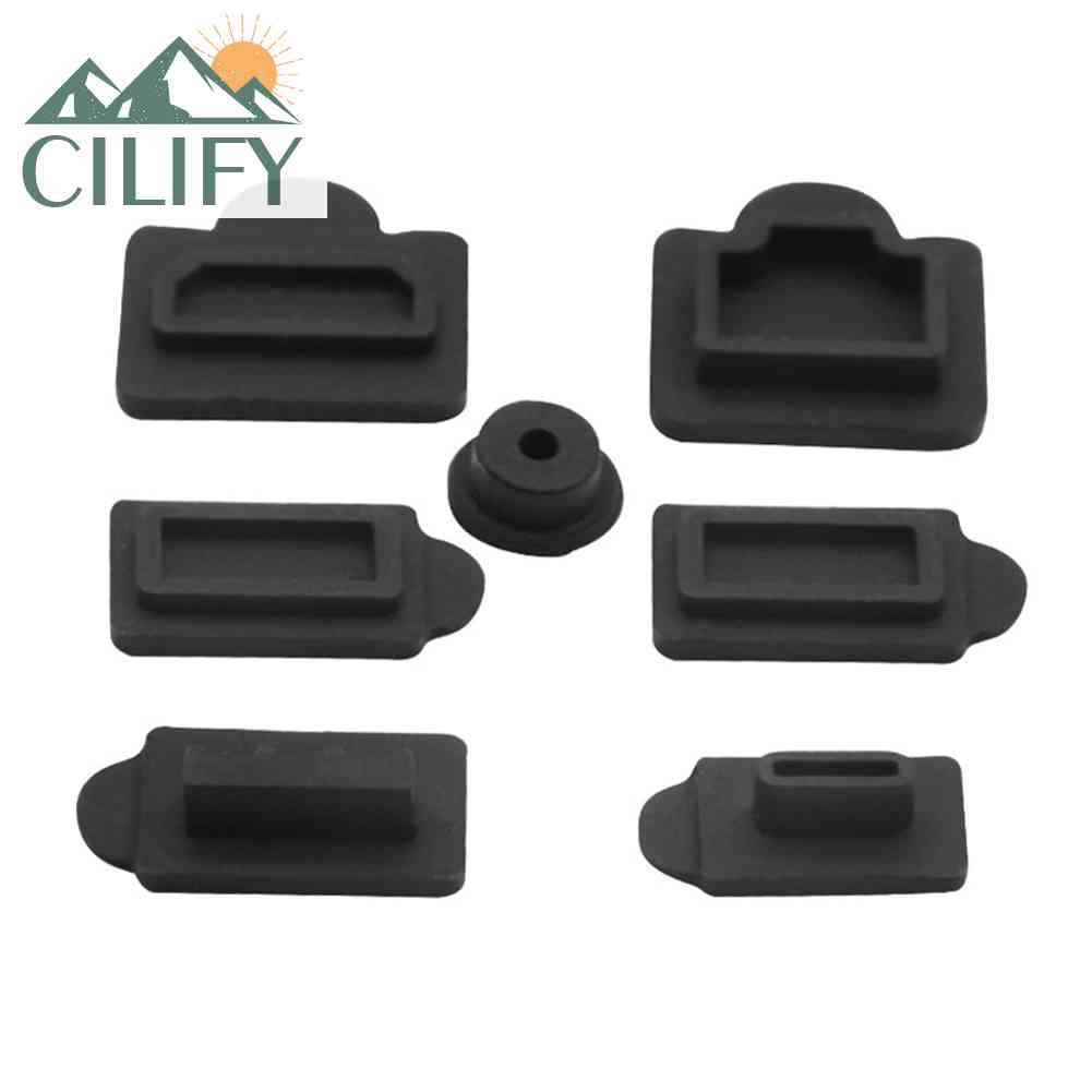 JCKD Pack Of 10 Silicone Cover Dust Plug, Black Dust Plug, Dust Plug Compatible With IPhone 14 Pro Max 13Plus, 12, 11 X Mini IPad And Airpods