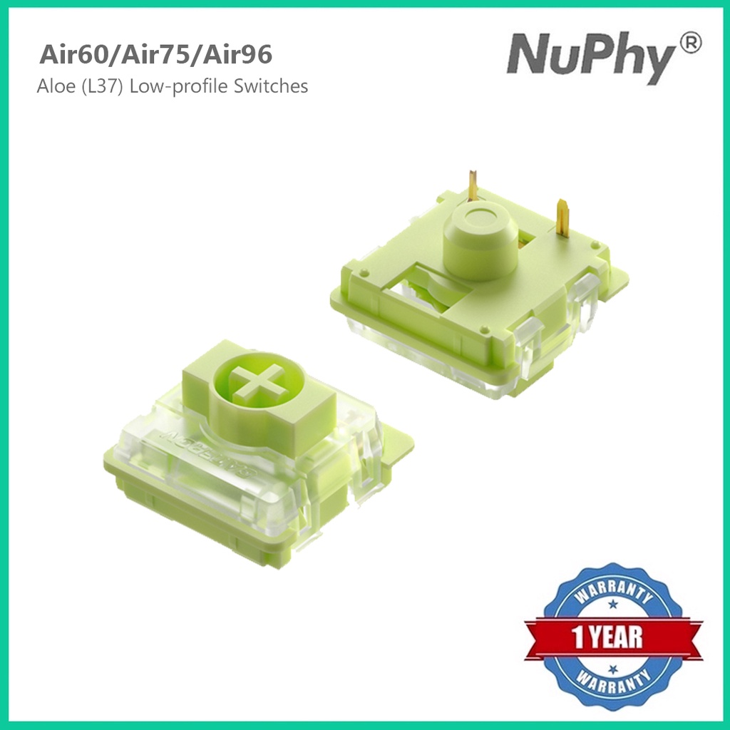 NuPhy Gateron Aloe (L37) Low-profile Switches | Shopee Philippines