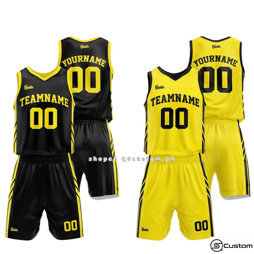 Basketball Jersey Terno for Men Plain Free Customized Name and Number