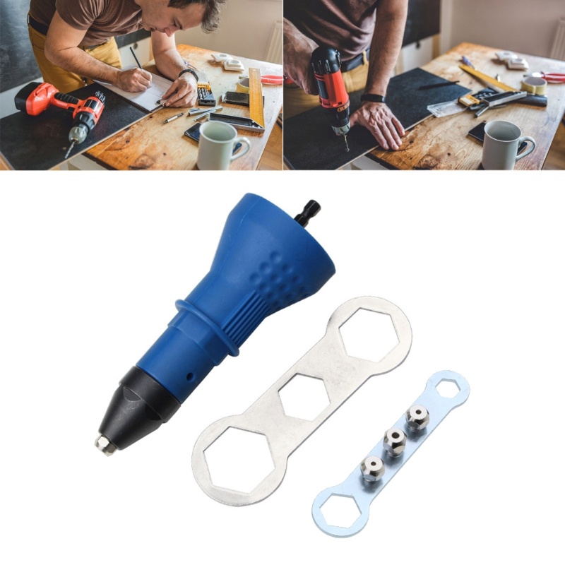 HL Heavy Duty Electric Rivet Nut Drill Adapter Lower Noise Rivet ...