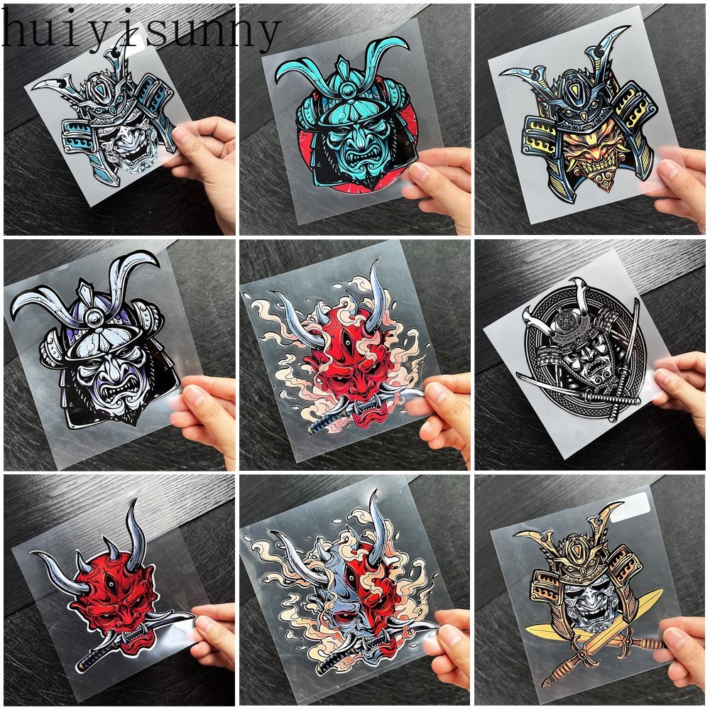 HYS [Ready Stock] Car Sticker Samurai Soul Motorcycle Sticker Japanese ...