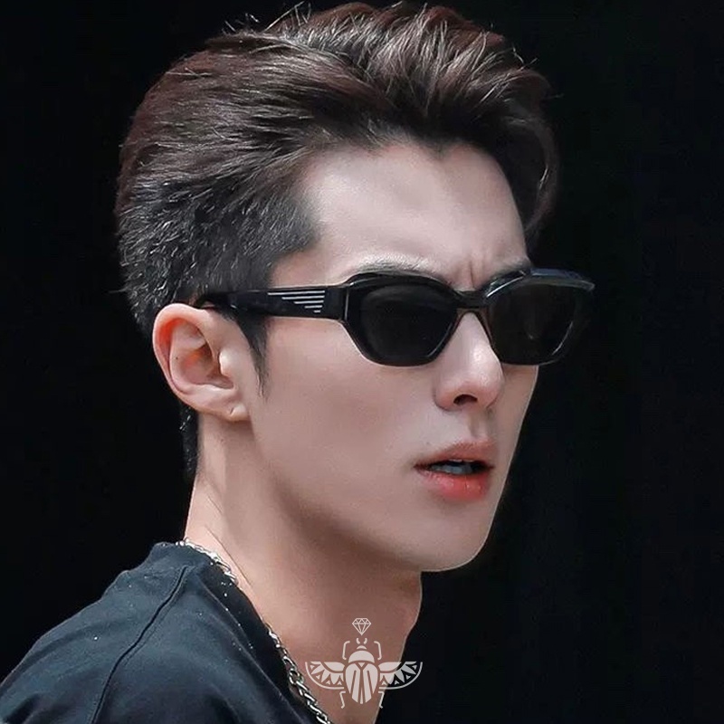 Y2K Korean retro sunglasses small frame Sunglasses male Shopee