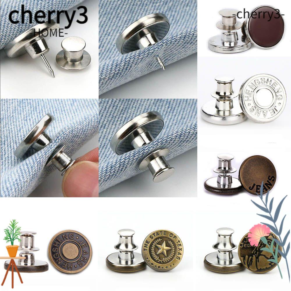 CHERRY3 Buttons No Tools Require Apparel Sewing Removable Tuck Waist ...