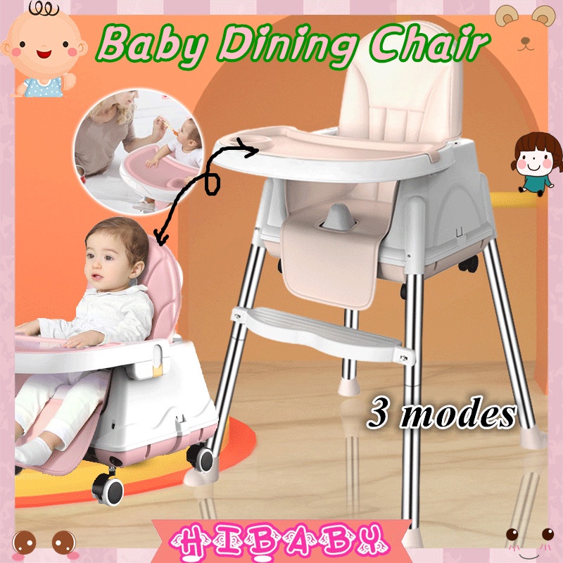 【PH STOCK】Foldable Children's High Dining Chair Multifunctional Baby