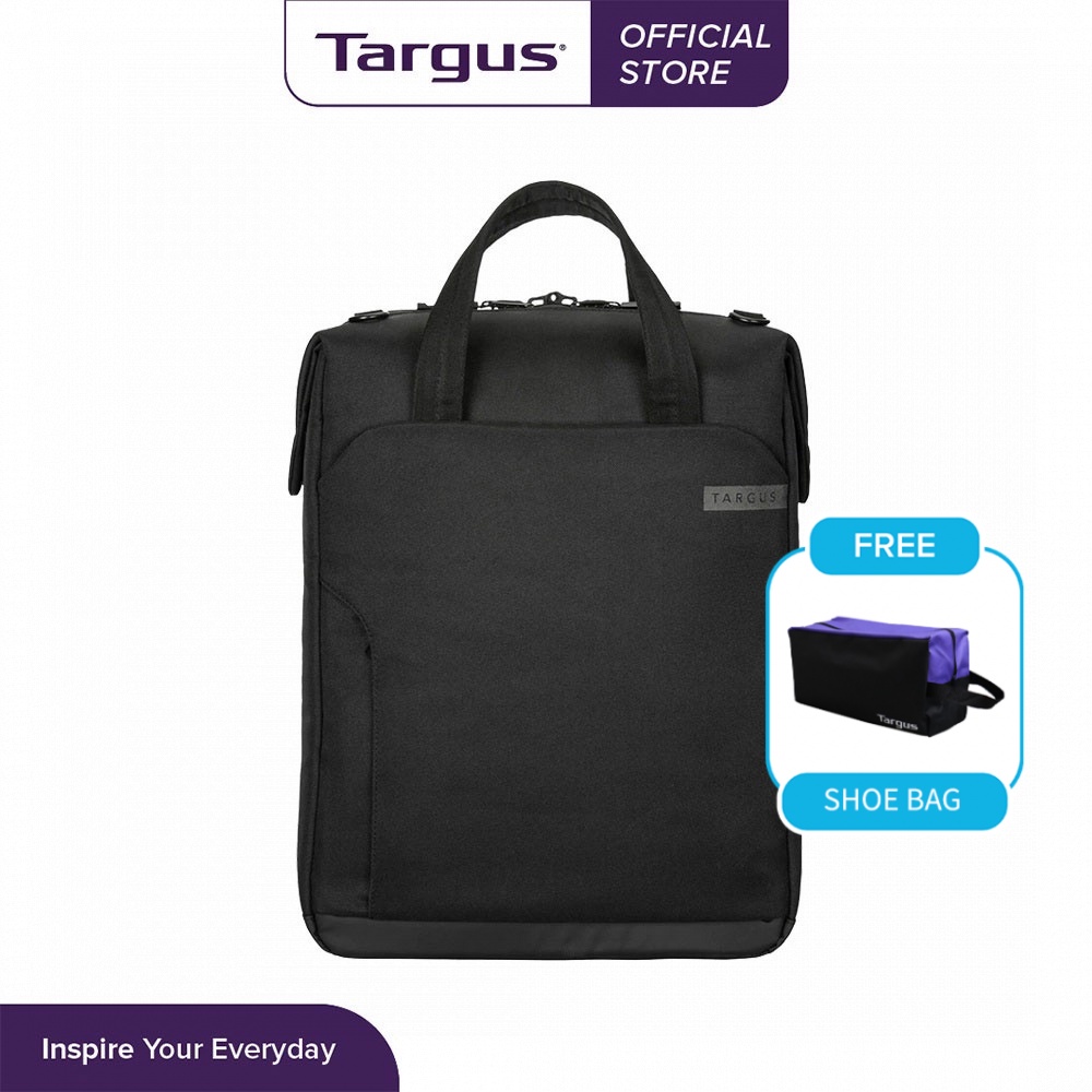 Targus Work+ WaterResistant Expandable and Convertible Tote Backpack