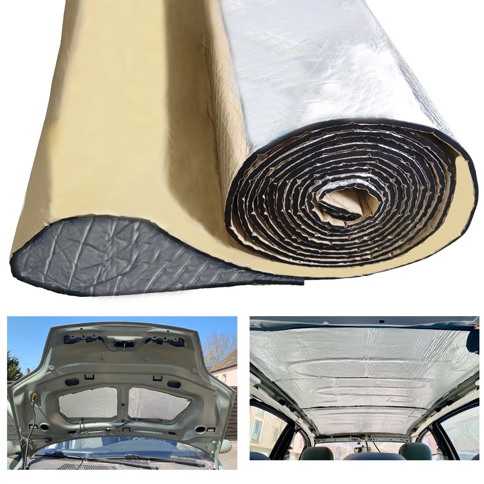 Sound Deadener Foam Roll 60% Thicker Car Heat Shield Auto