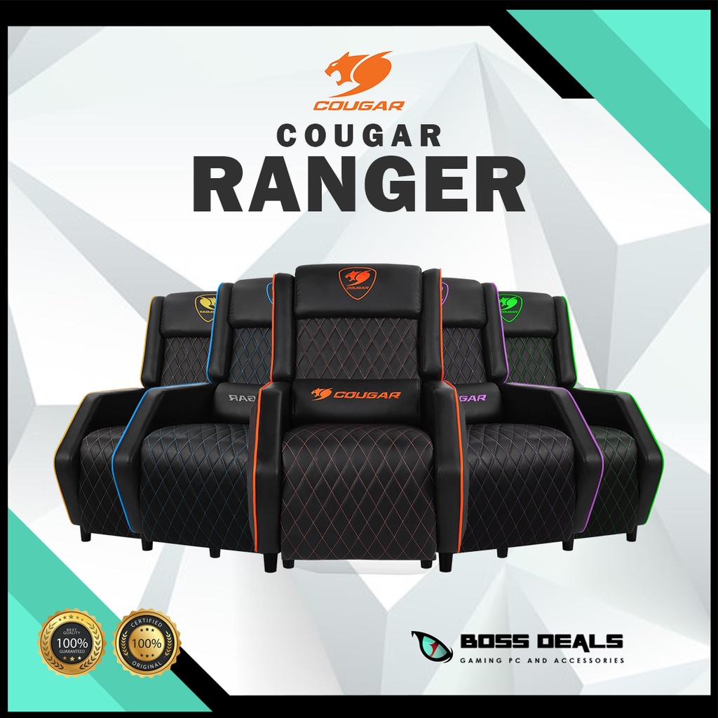 COUGAR RANGER GAMING SOFA (RECLINER / STEEL FRAME) Shopee Philippines