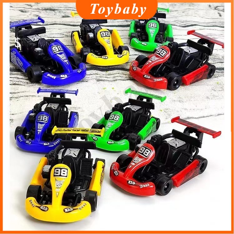 Kids toy car Pullback gokart racing model mini pullback car toy