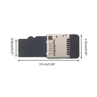 Kiki SD Card Extension Adapter Memory Card Reader Extender SD RS-MMC ...