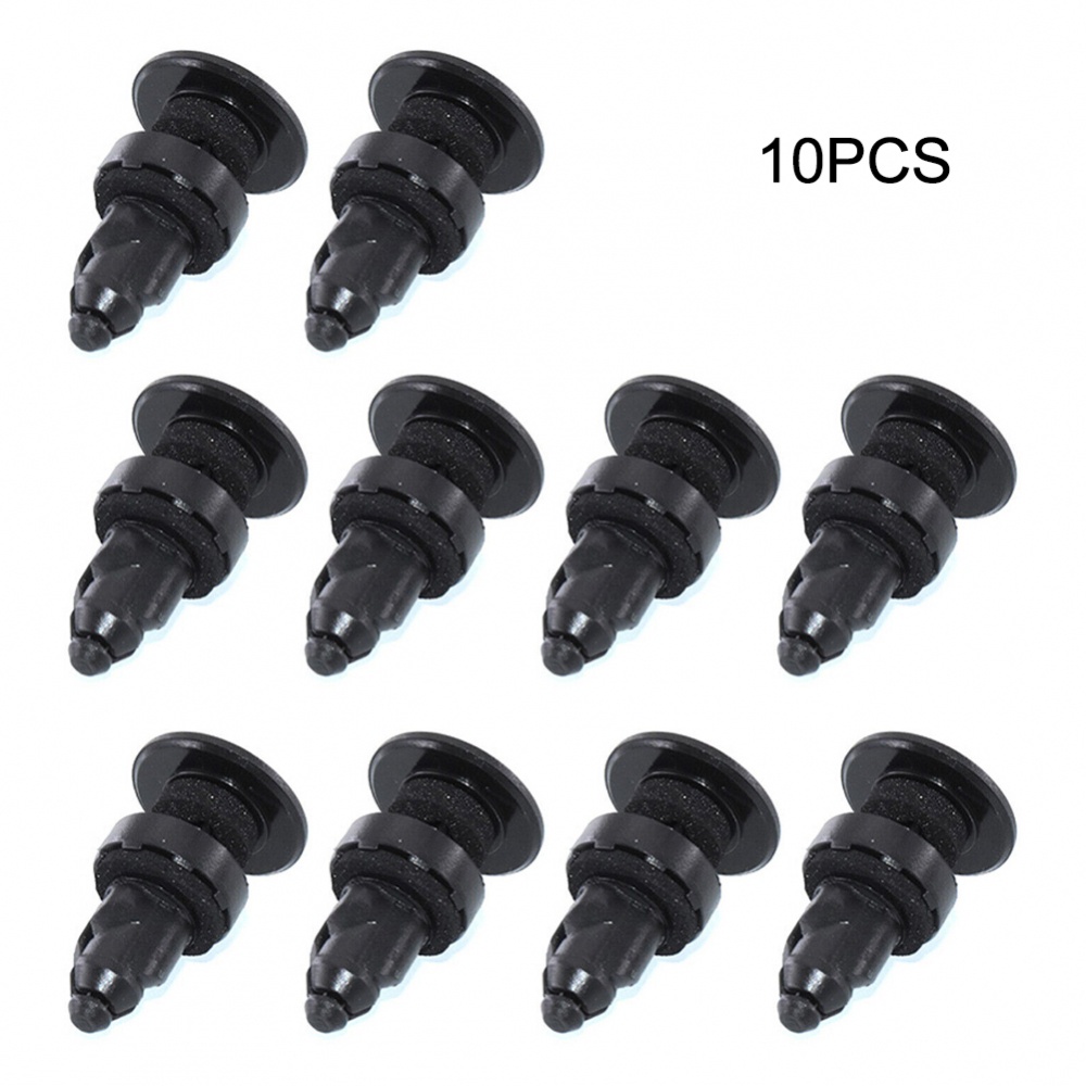 Black Windshield Wiper Cowl Moulding Trim Retainer Clips Set of 10 ...