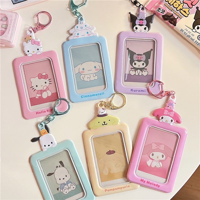 Sanrio 3 inch Card Holder Cartoon Photocard Protector Card Case ...