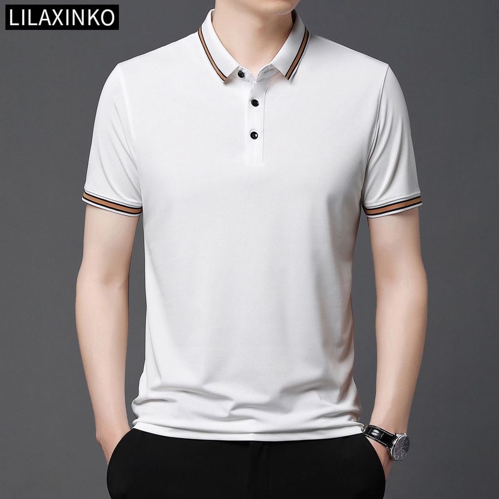 Solid color polo shirts online