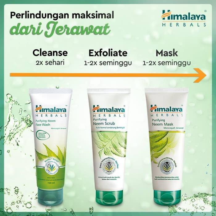 [100ml Big Package] Himalaya Neem Series 3in1 Acne Free (Face Wash