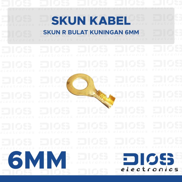 Skun R 6 mm Brass / Cable Shoe / Terminal | Shopee Philippines