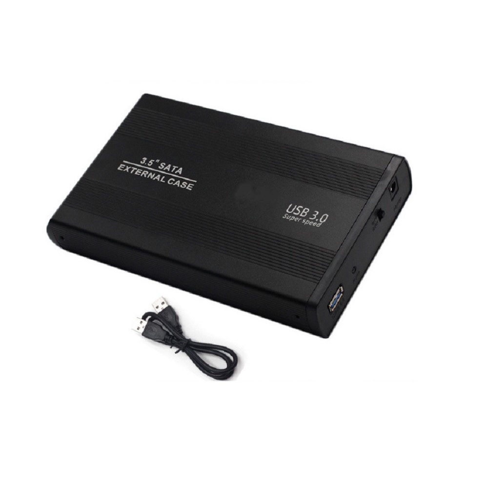 3.5 Inch SATA Hard Drive Enclosure USB 3.0 High Speed Hard Disk