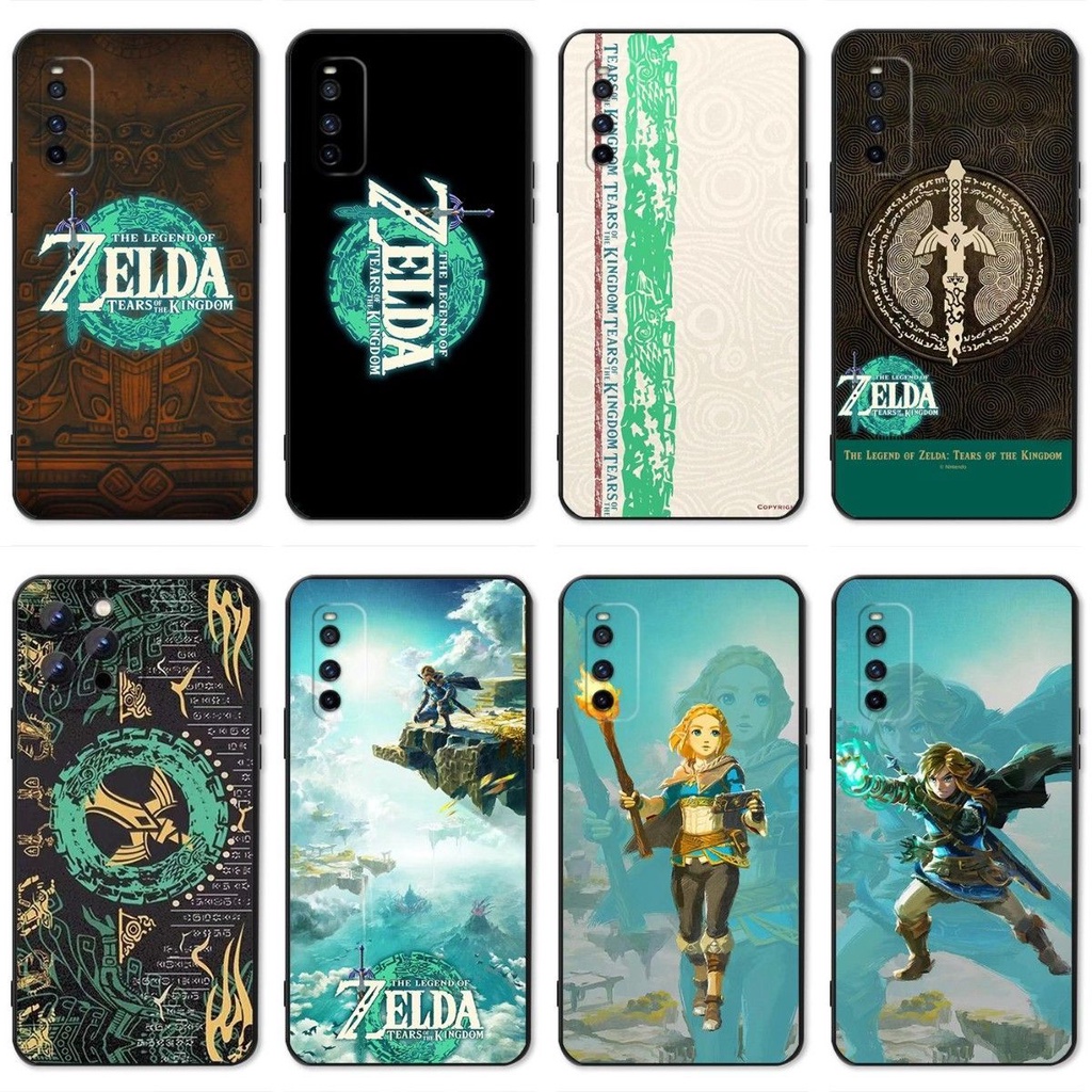 Anime Cartoon The Legend of Zelda Tears of the Kingdom DIY Mobile Phone Case for Xiaomi Poco F1 F2 Pro X2 M2 Poco X3 Pro X3 NFC