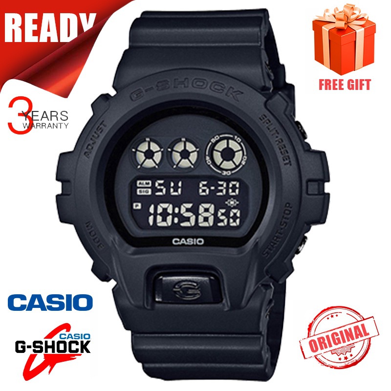 G Shock DW6900 watch car light/power saving/light emitting diode check