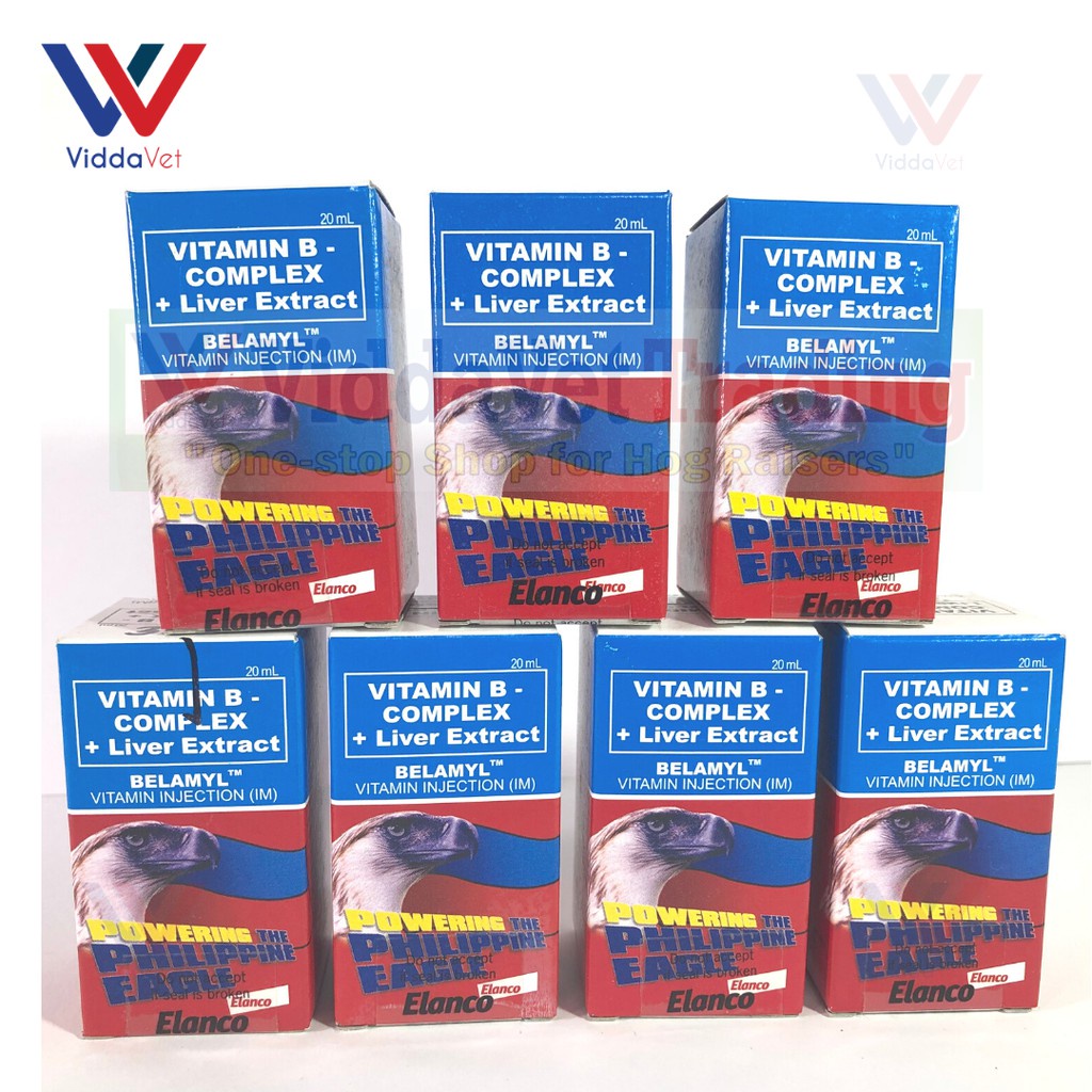 Belamyl - b complex plus liver extract 100ml/50ml/20ml for pets, swine ...