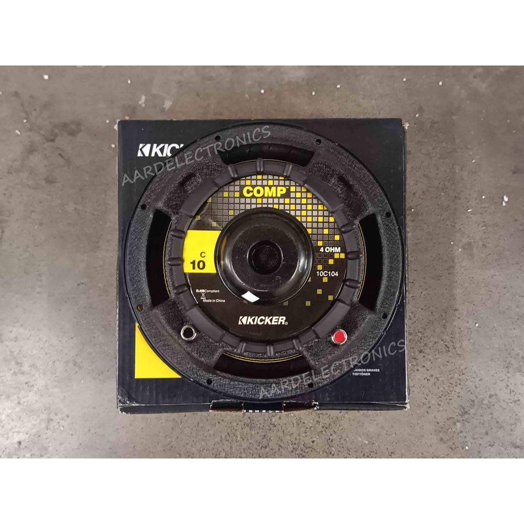 CVR 10 COMPVR Car Subwoofer Kicker Speaker Shopee Philippines