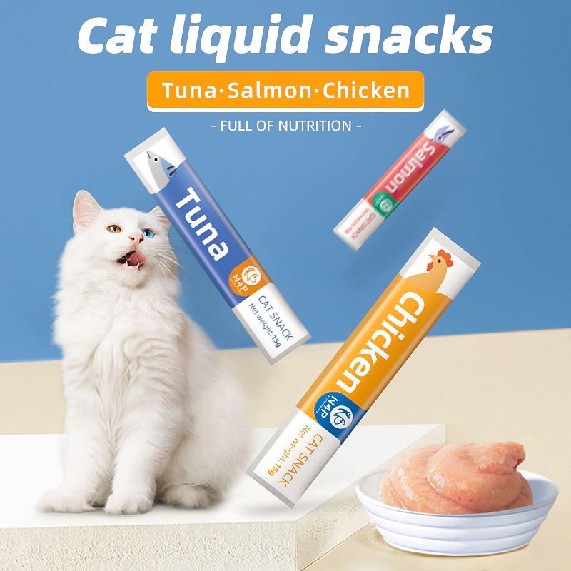 Liquid snacks for cats hotsell