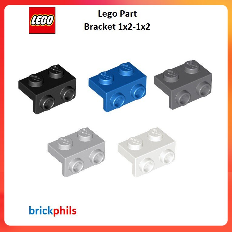 Lego Part 99781 - Bracket 1x2-1x2 (5pcs per Lot) | Shopee Philippines