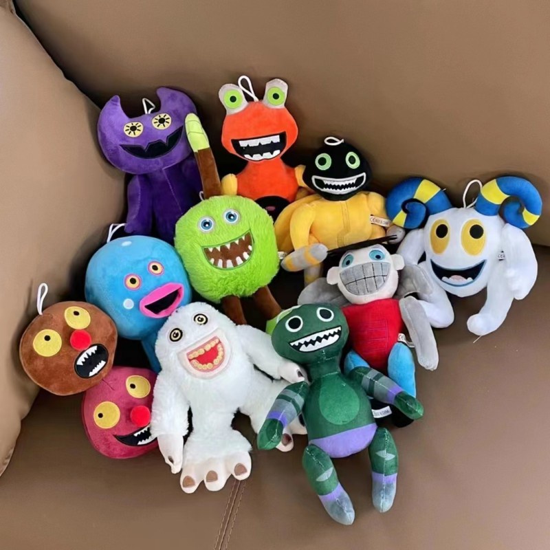 My Singing Monsters Plush Wubbox Toys Thumpies Ghazt Toe Jammer Air