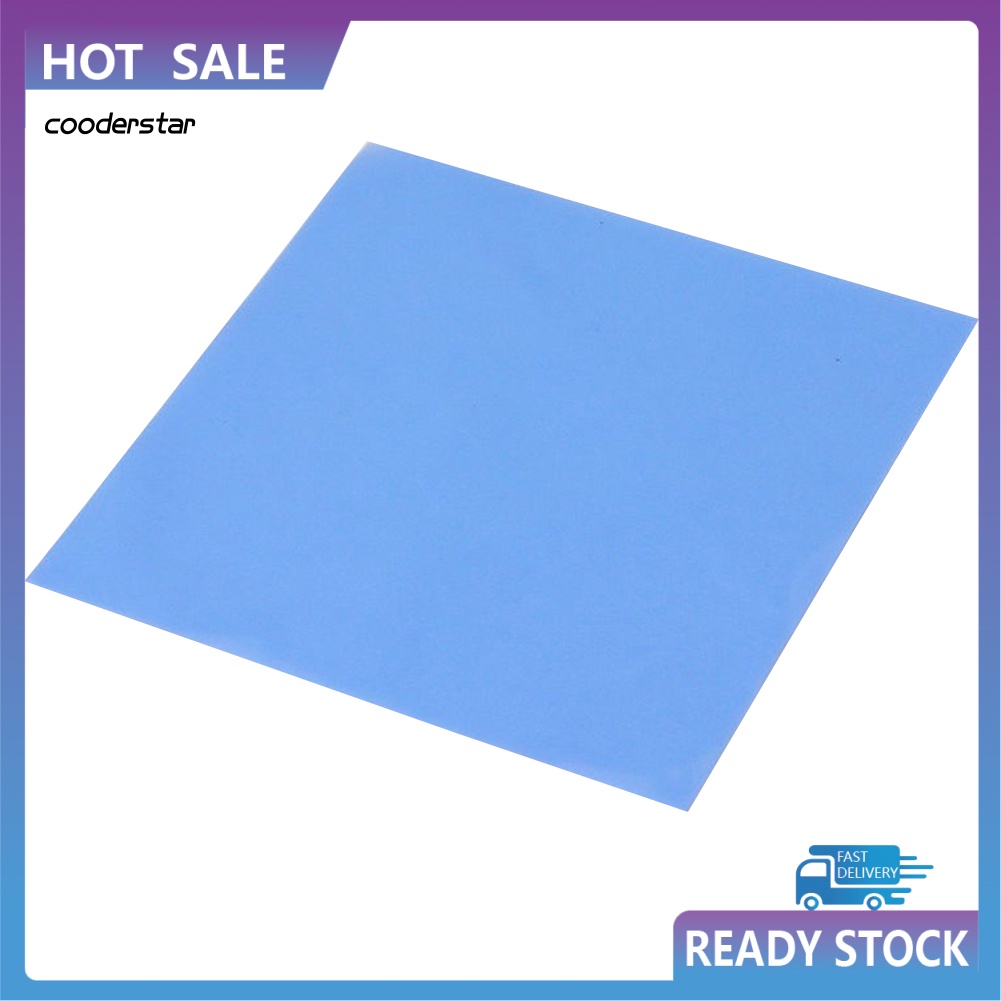 COOD 100mm x 100mm x 0.5mm GPU CPU Heatsink Cooling Thermal Conductive