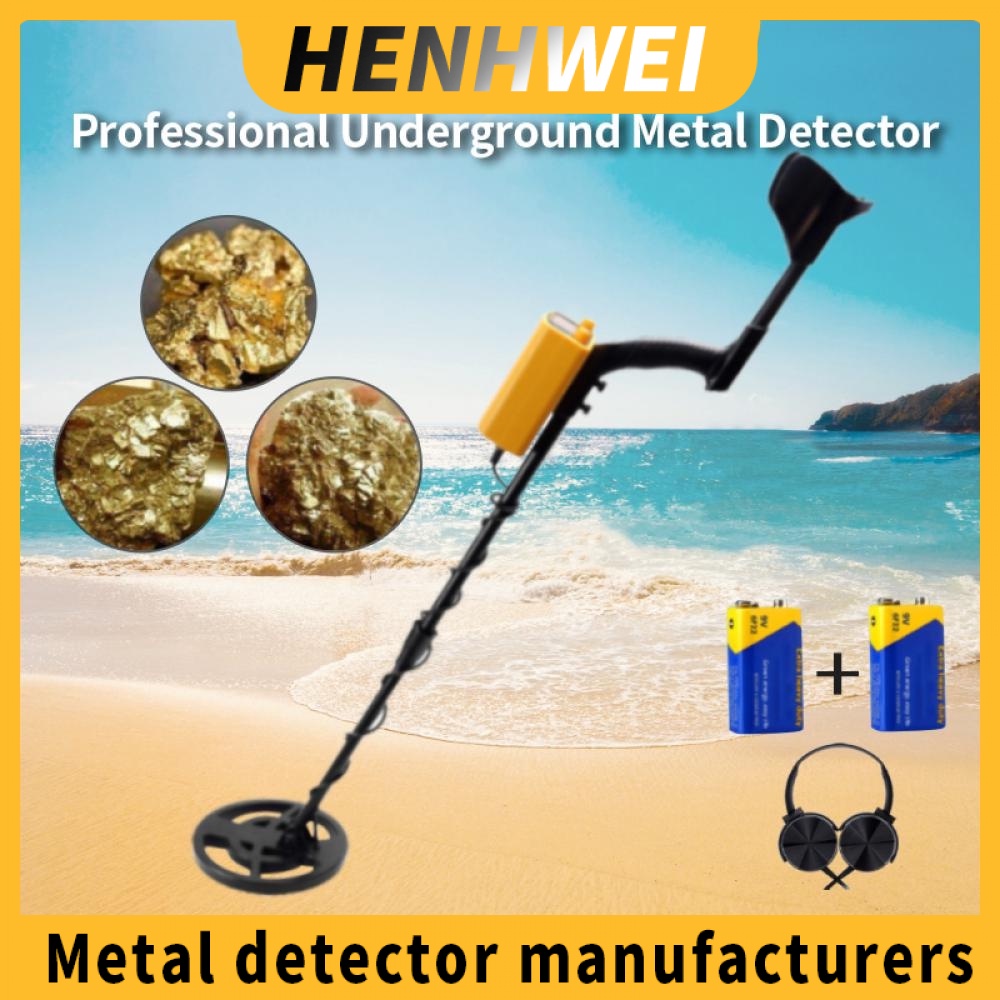 Professional Metal Detector Underground GT6500 Alat Pengesan Emas ...