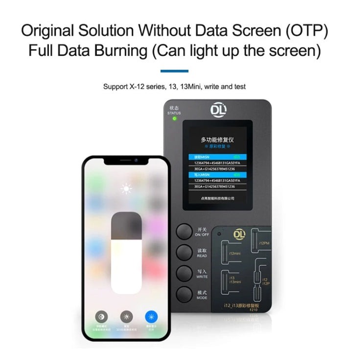 DL F210 Multifunctional True Tone Recovery Programmer ORIG Color ...