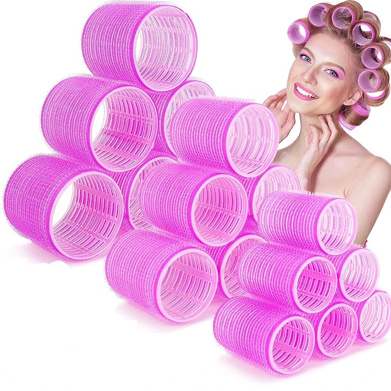 1/2/4Pcs Self Grip Hair Rollers Magic Hair Curlers/Salon Hairdressing  Heatless Curling DIY Styling Tools
