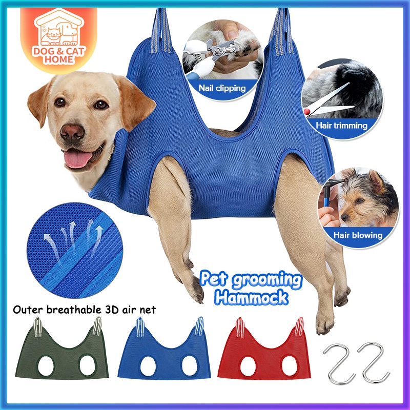 Cat and Dog Grooming Hammock DIY Dog Grooming Supplies with Dog Sling