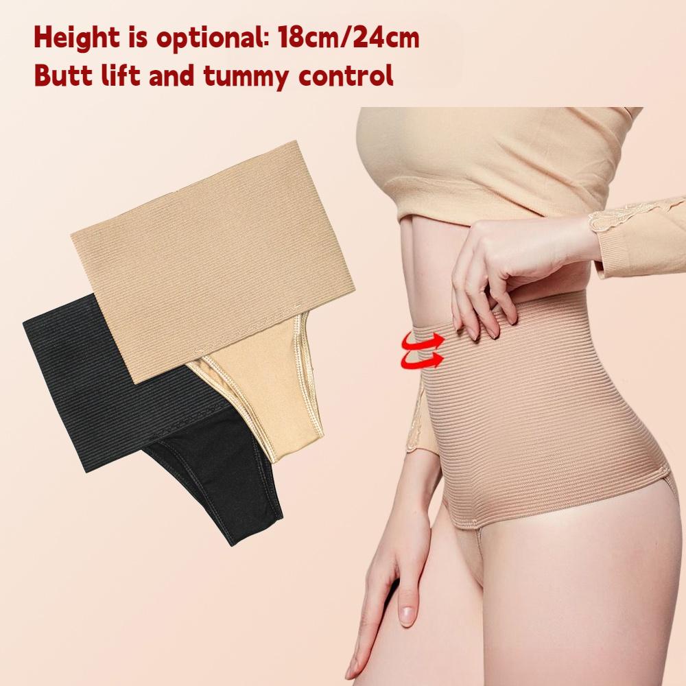 Abdomen Control Panties High Waist Tummy Control Underwear Powerful Hip