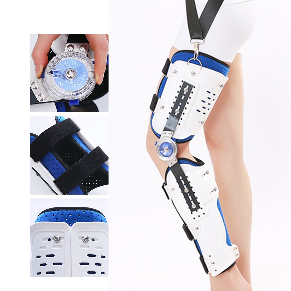 Orthopedic Knee Joint Support Adjustable Hinged Knee Leg Brace
