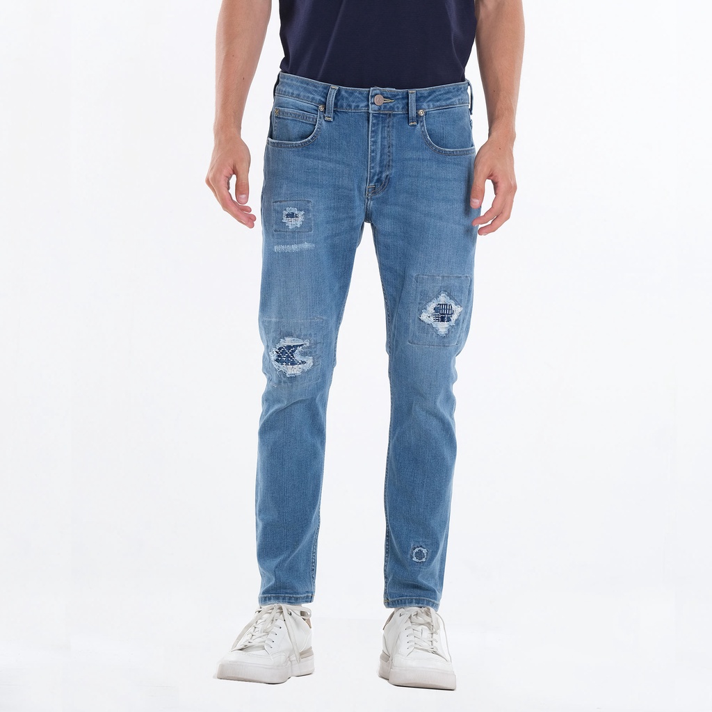 lee cropped jeans