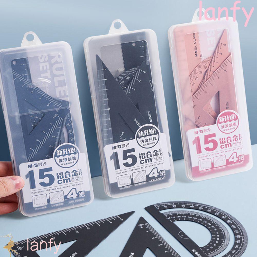 LANFY Aluminium Ruler Set High quality Multifunction Measurement ...