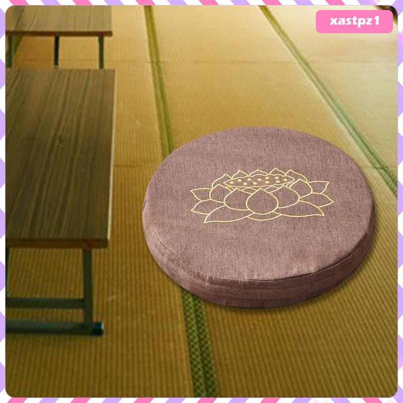 [Xastpz1] Traditional Meditation Cushion 16" for Meditation Home Living