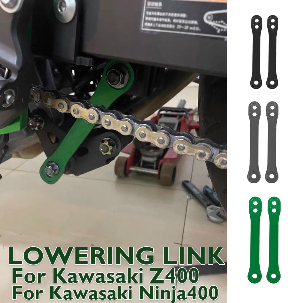 Ultrasupplier NINJA400 Lowering Links Kit for Kawasaki Ninja 400 Z400 Z