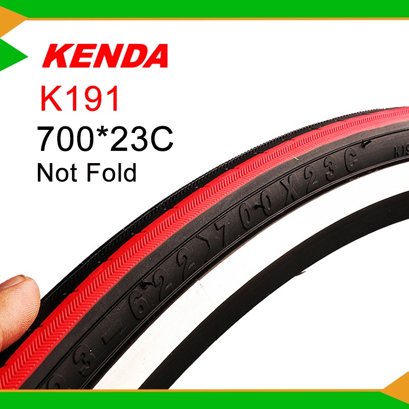 1pc KENDA retro bicycle tires 700C road bike tire 700x23C ultralight 430g racing fixie bike tyres red yellow side 110PSI Bike parts Shopee Philippines