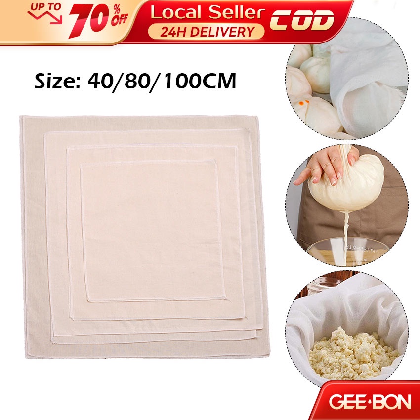 GEEBON Cheese Cloth Bag for Straining Nut Milk Bag Cold Brew Bag Yogurt