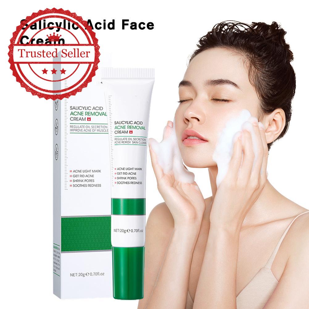 Salicylic Acid Acne Remove Acid Acne Cream 20g Blackhead Anti Acne Scar Skin Repair Eraser Scar