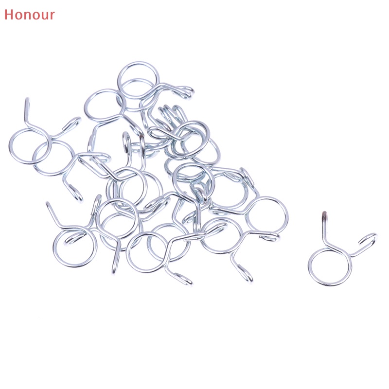 [Honour] 20Pcs M5/7/8/9/10/11/12/13/14/15 Fuel Line Hose Tubing Spring