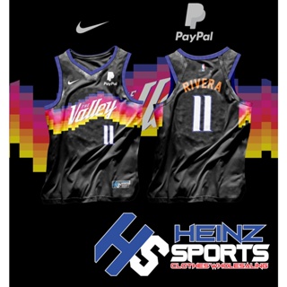 THE VALLEY WHITE PURPLE HG BASKETBALL JERSEY FREE CUSTOMIZE OF NAME AND  NUMBER