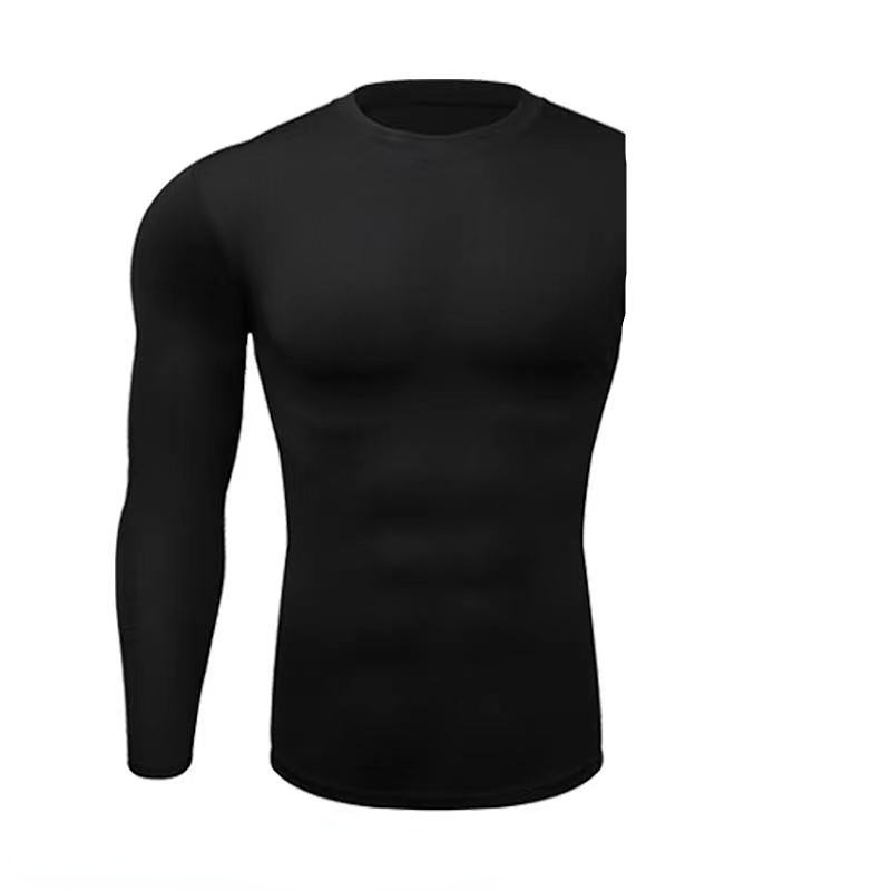 Men's Running Compression Tshirt Onearm tights Tracksuit Quick Dry
