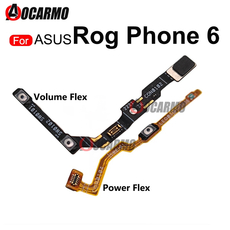 For ASUS ROG Phone 6 rog6 Power On/Off And Volume Buttons Flex Cable ...