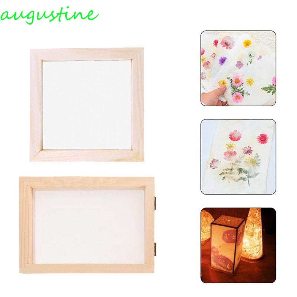 AUGUSTINE DIY Paper Making Screen Ancient Mould Screen Frame Screen